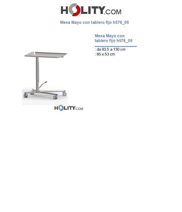 Mesa Mayo con tablero fijo h576_05