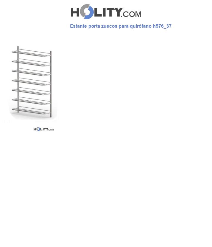 Estante porta zuecos para quirófano h576_37