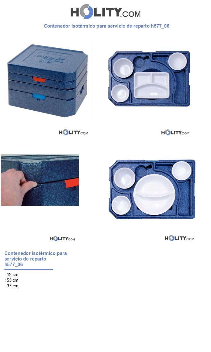 Contenedor isotérmico para servicio de reparto h577_06