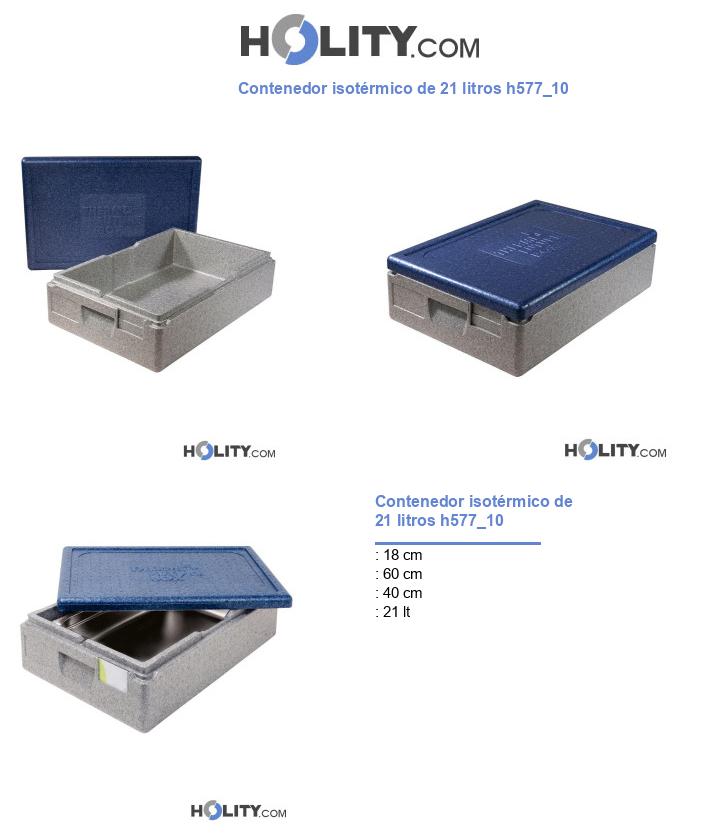 Contenedor isotérmico de 21 litros h577_10