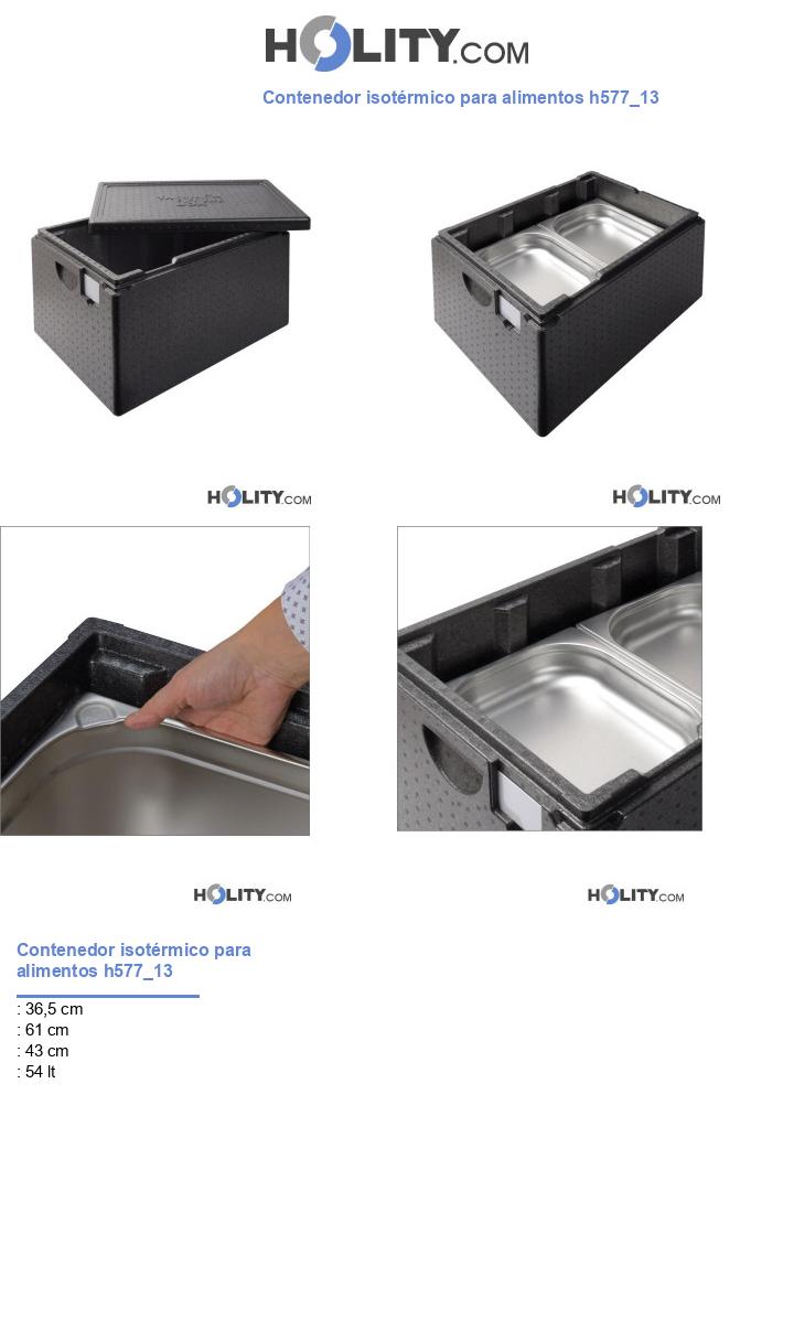 Contenedor isotérmico para alimentos h577_13