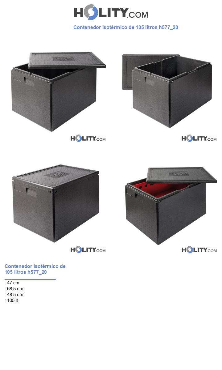 Contenedor isotérmico de 105 litros h577_20