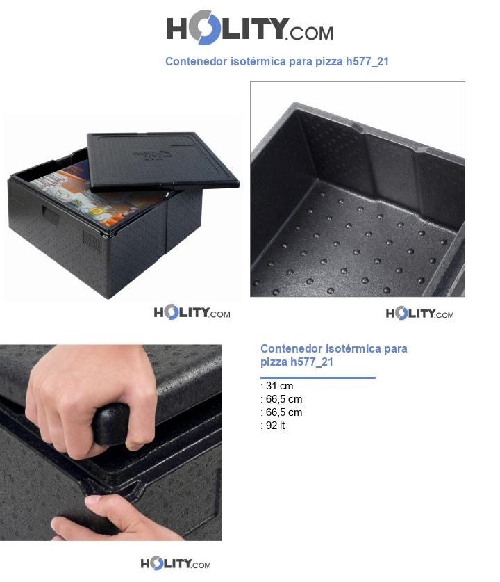 Contenedor isotérmica para pizza h577_21