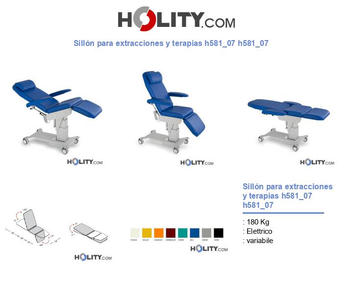 Sillón para extracciones y terapias h581_07 h581_07
