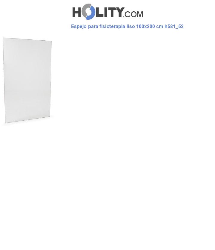 Espejo para fisioterapia liso 100x200 cm h581_52