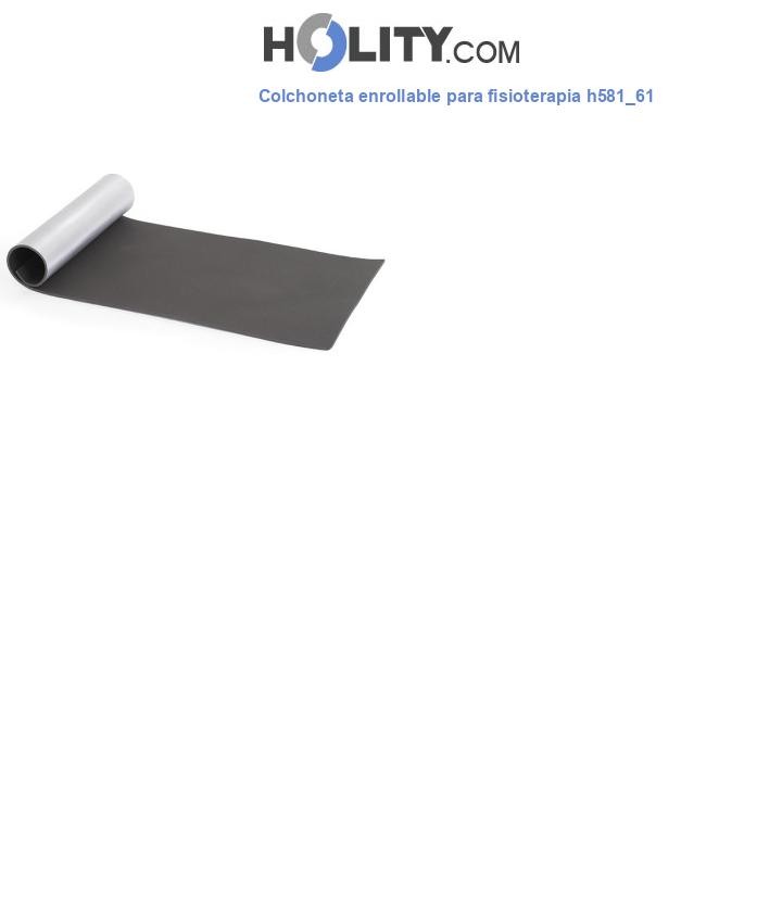 Colchoneta enrollable para fisioterapia h581_61