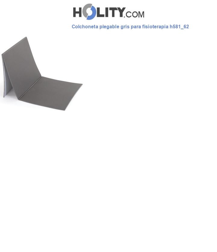 Colchoneta plegable gris para fisioterapia h581_62