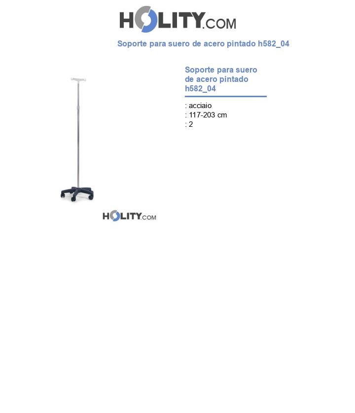 Soporte para suero de acero pintado h582_04