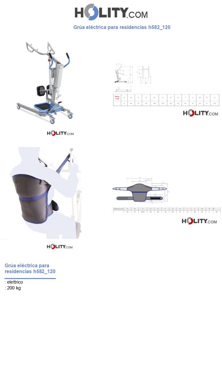 Grúa eléctrica para residencias h582_120