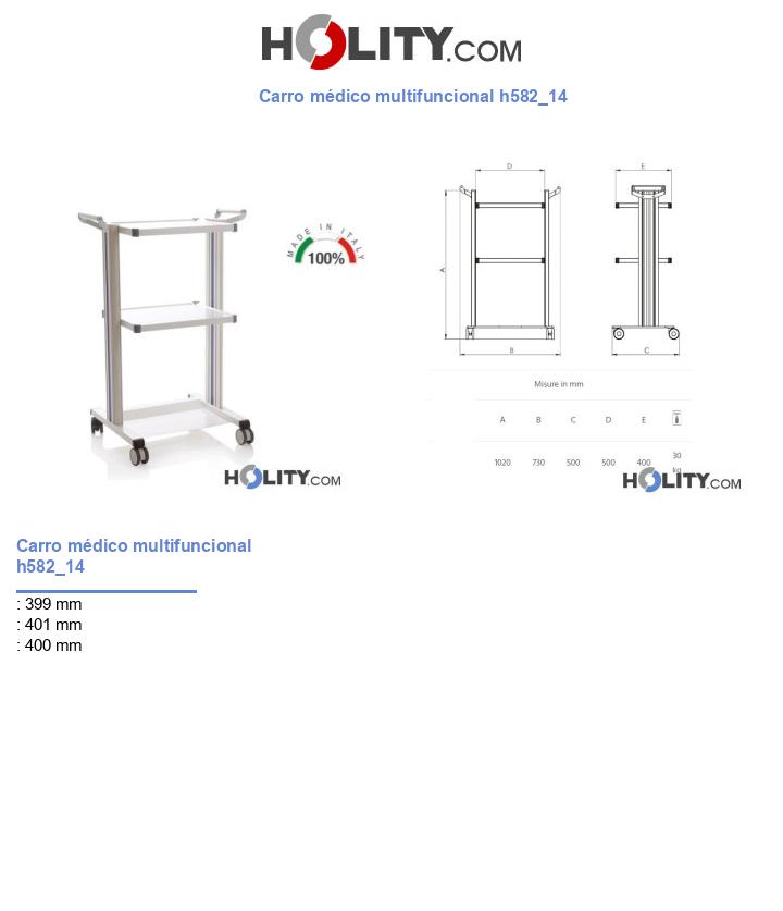 Carro médico multifuncional h582_14