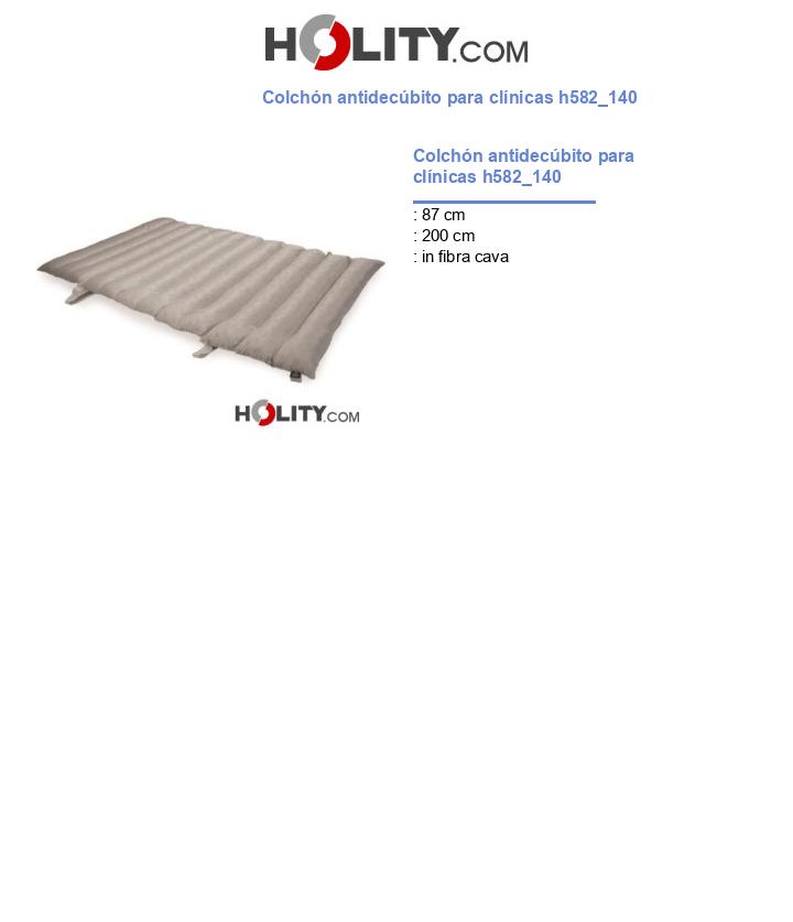 Colchón antidecúbito para clínicas h582_140
