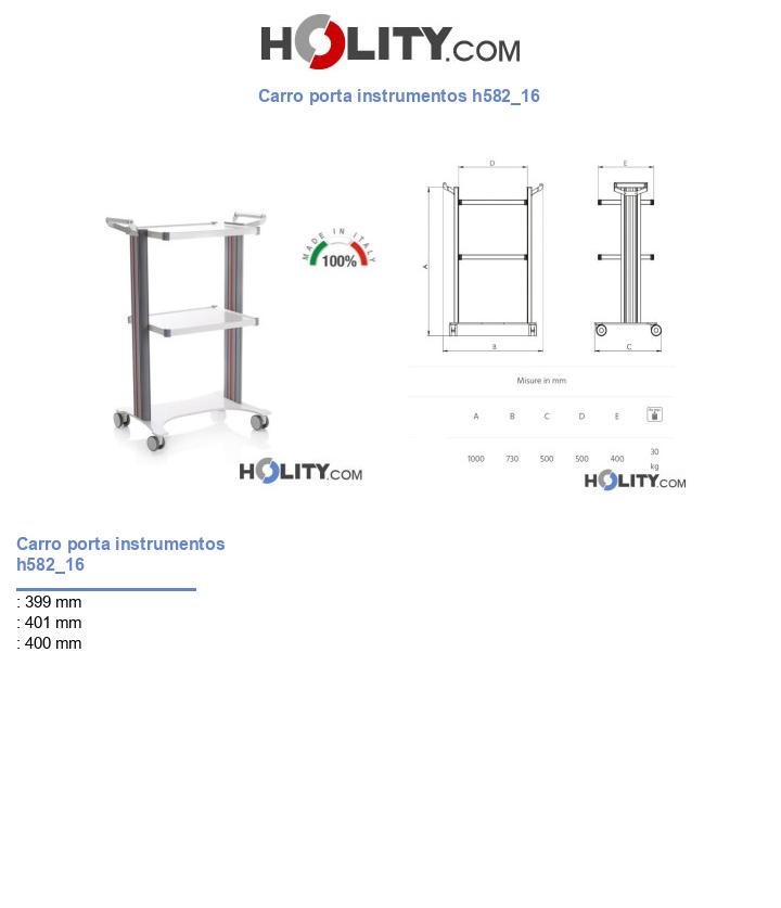 Carro porta instrumentos h582_16