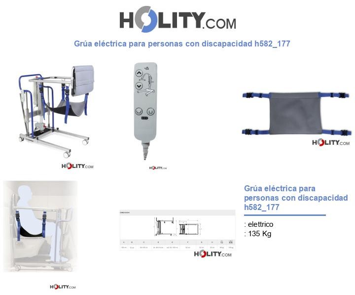 Grúa eléctrica para personas con discapacidad h582_177
