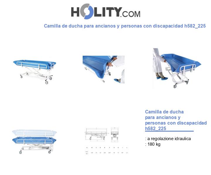 Camilla de ducha para ancianos y personas con discapacidad h582_225