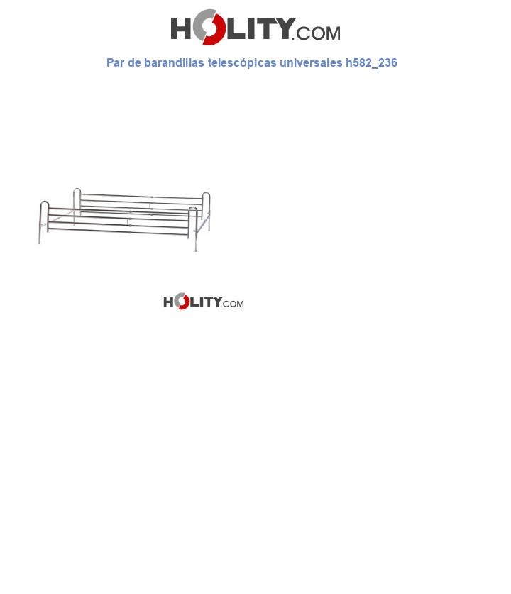 Par de barandillas telescópicas universales h582_236