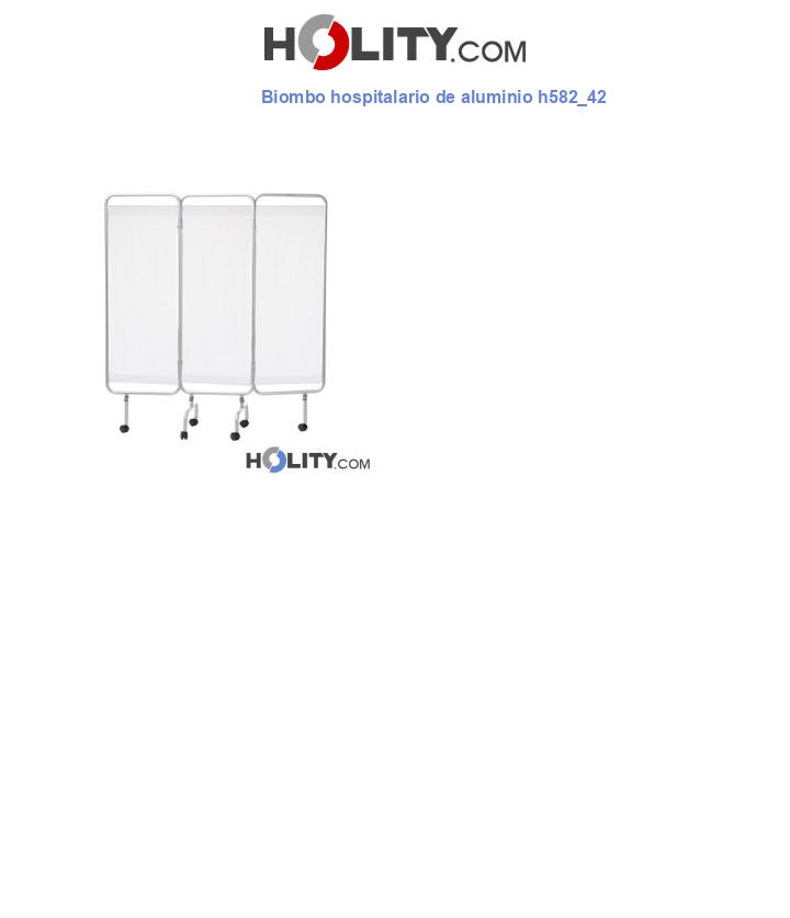 Biombo hospitalario de aluminio h582_42