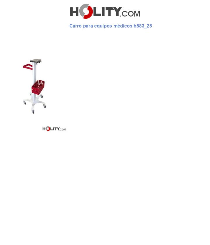 Carro para equipos médicos h583_25