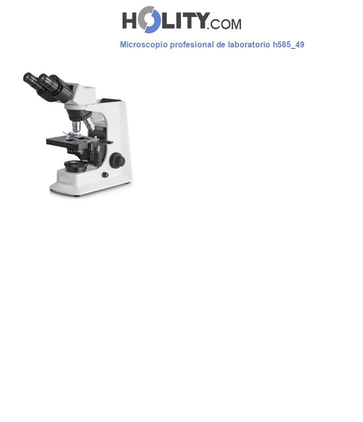 Microscopio profesional de laboratorio h585_49