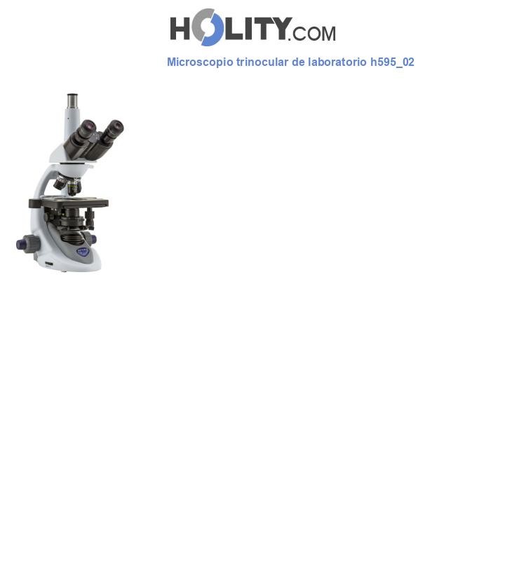 Microscopio trinocular de laboratorio h595_02