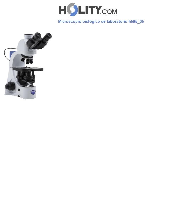 Microscopio biológico de laboratorio h595_05