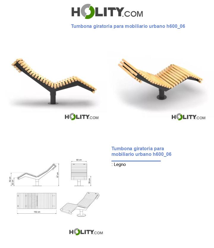 Tumbona giratoria para mobiliario urbano h600_06
