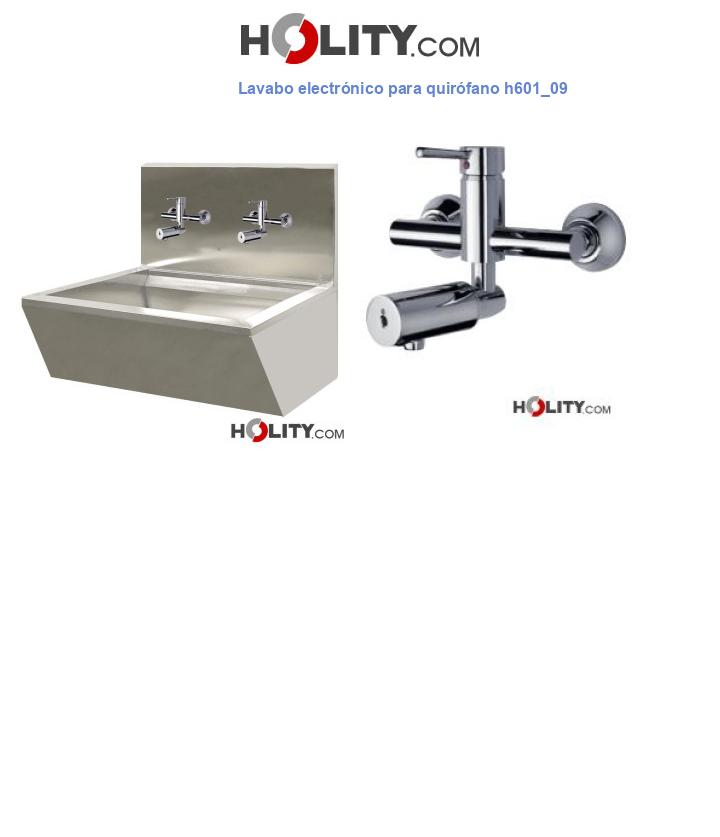 Lavabo electrónico para quirófano h601_09
