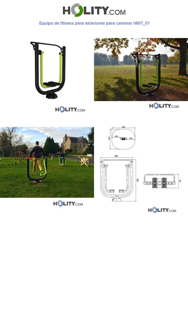 Equipo de fitness para exteriores para caminar h607_01