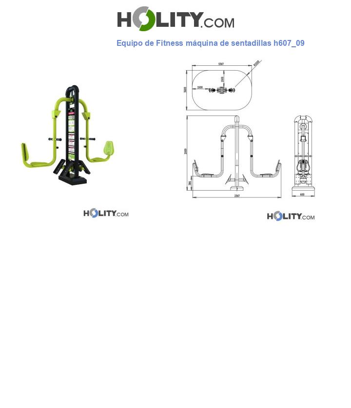 Equipo de Fitness máquina de sentadillas h607_09