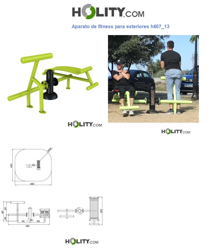 Aparato de fitness para exteriores h607_13