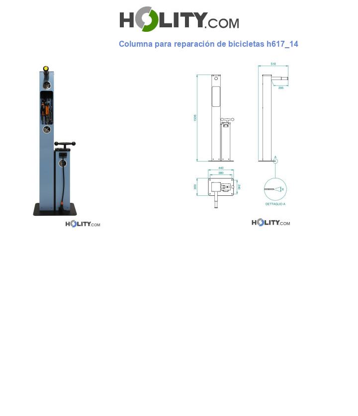 Columna para reparación de bicicletas h617_14