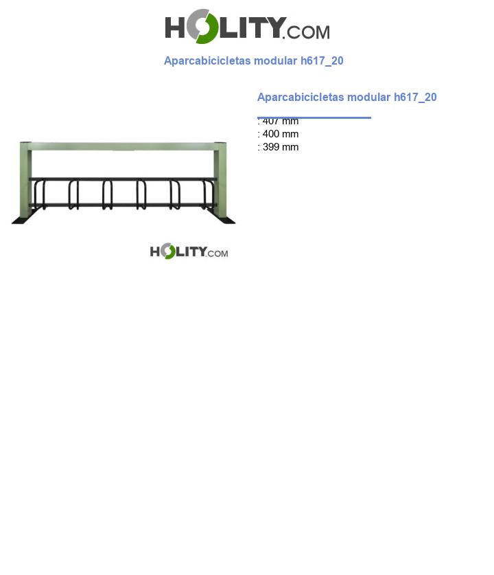 Aparcabicicletas modular h617_20