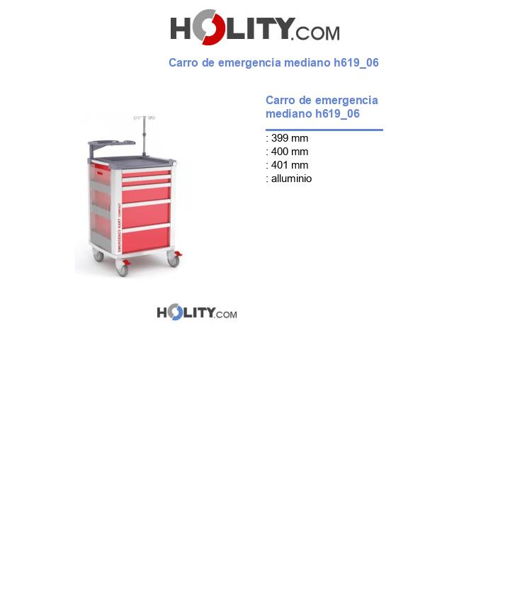 Carro de emergencia mediano h619_06