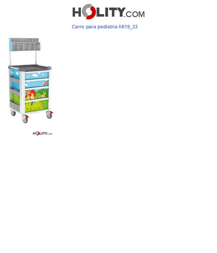 Carro para pediatría h619_33