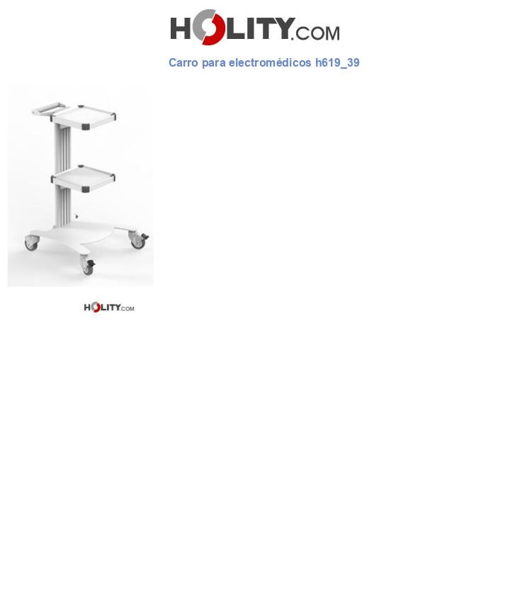 Carro para electromédicos h619_39