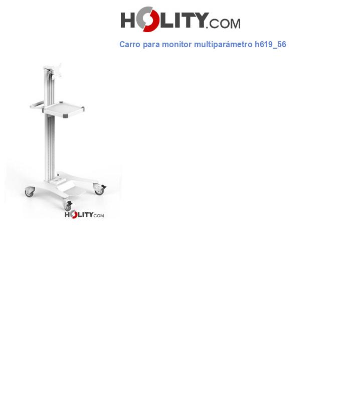 Carro para monitor multiparámetro h619_56