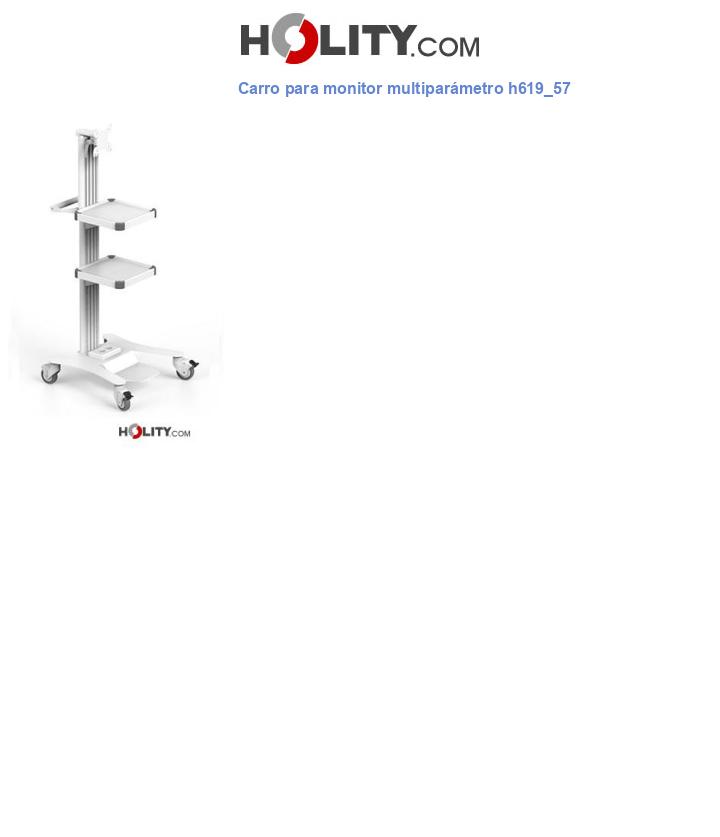Carro para monitor multiparámetro h619_57
