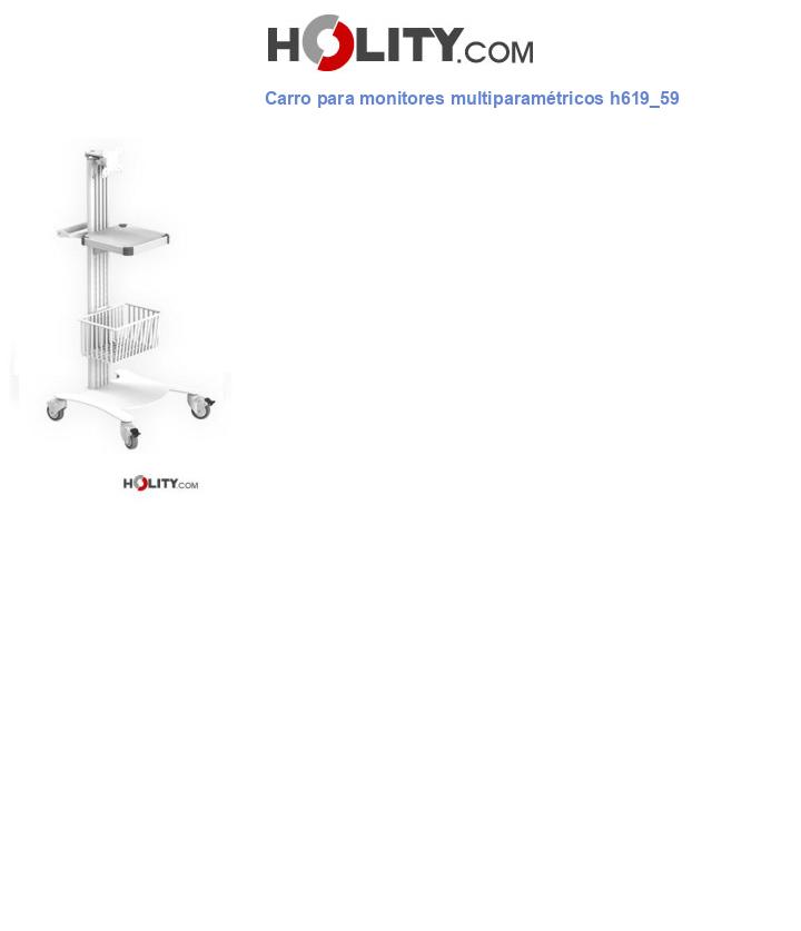 Carro para monitores multiparamétricos h619_59