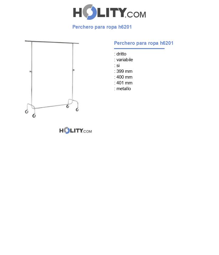 Perchero para ropa h6201