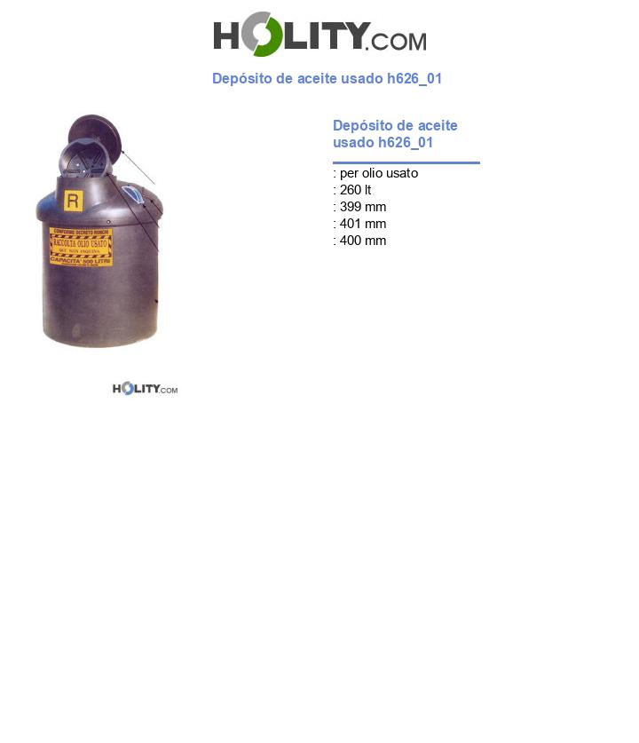 Depósito de aceite usado h626_01