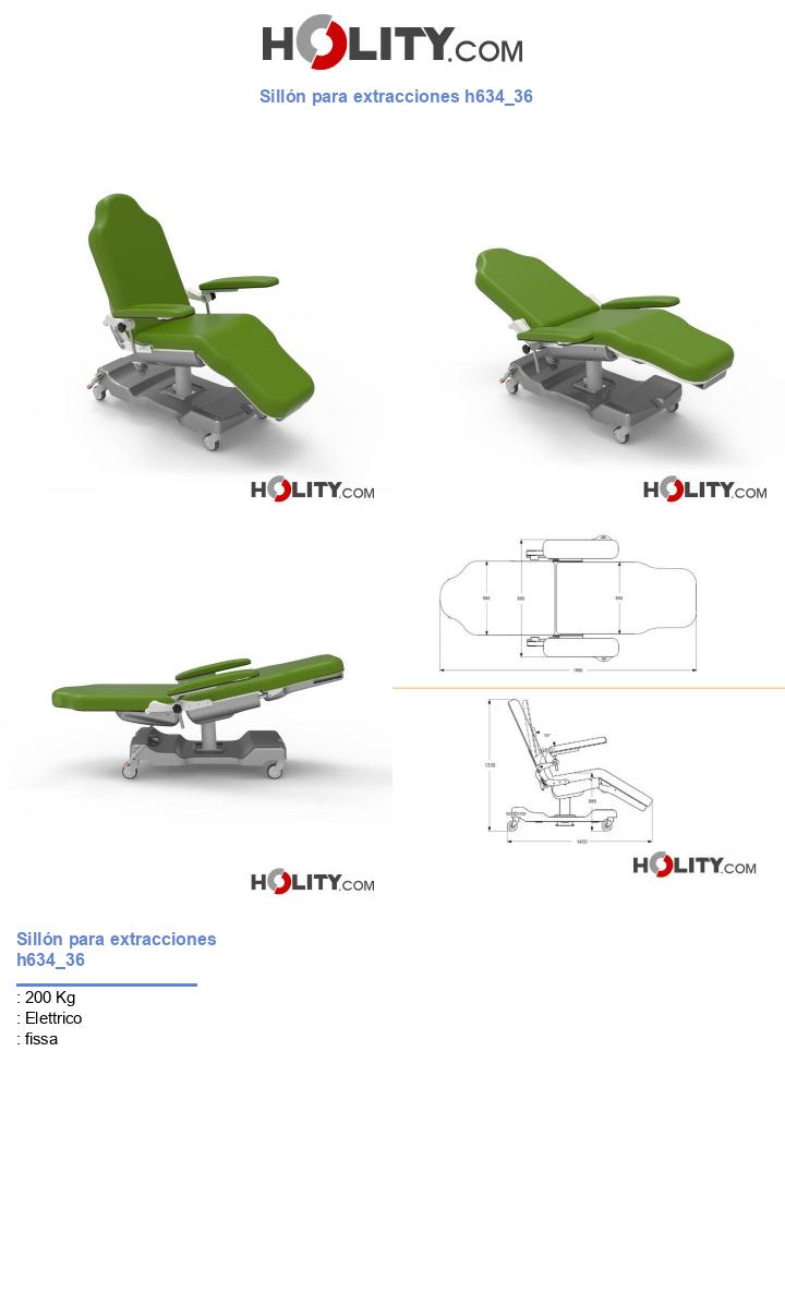 Sillón para extracciones h634_36