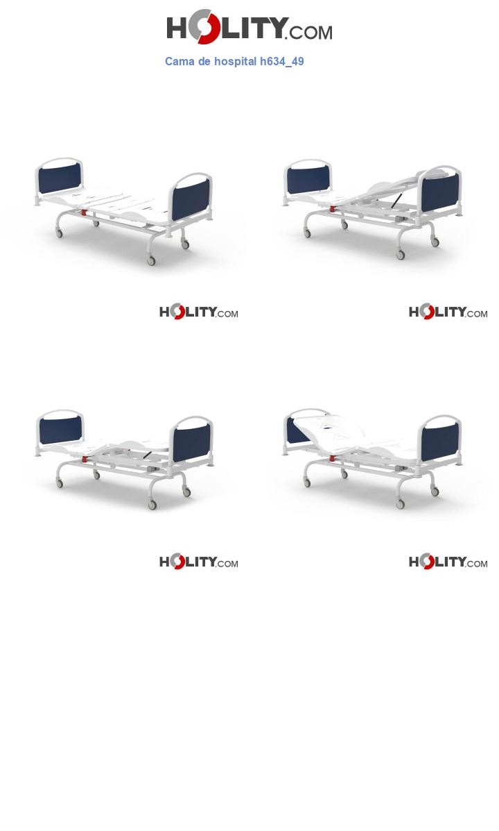 Cama de hospital h634_49