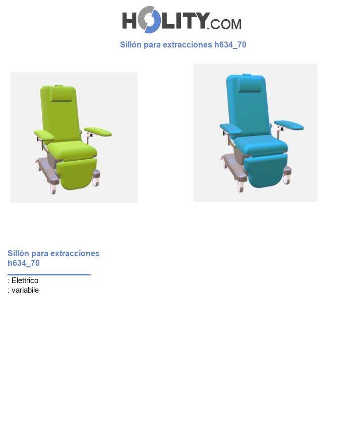 Sillón para extracciones h634_70