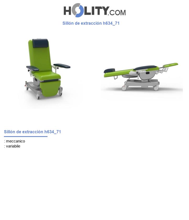 Sillón de extracción h634_71