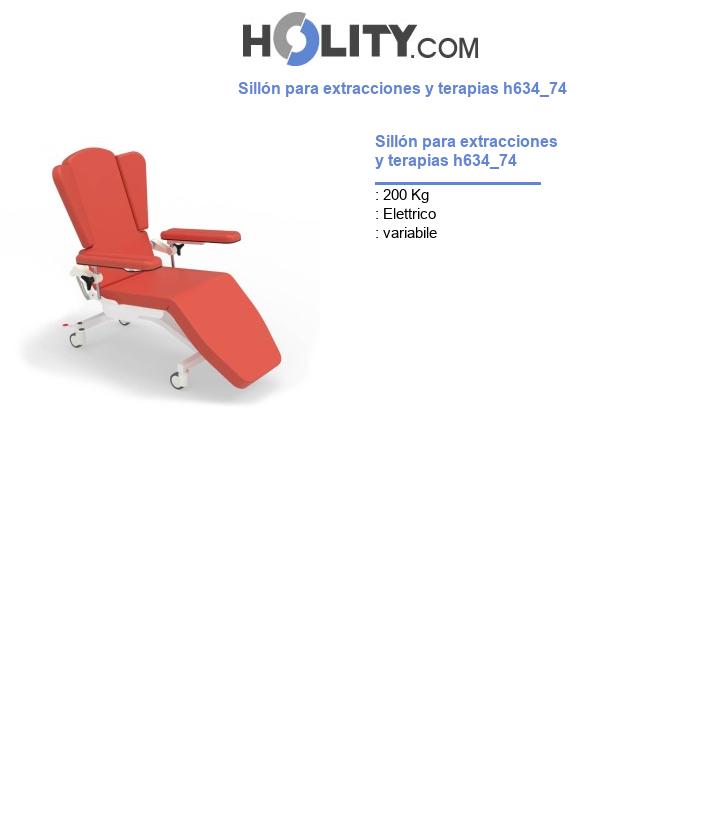 Sillón para extracciones y terapias h634_74