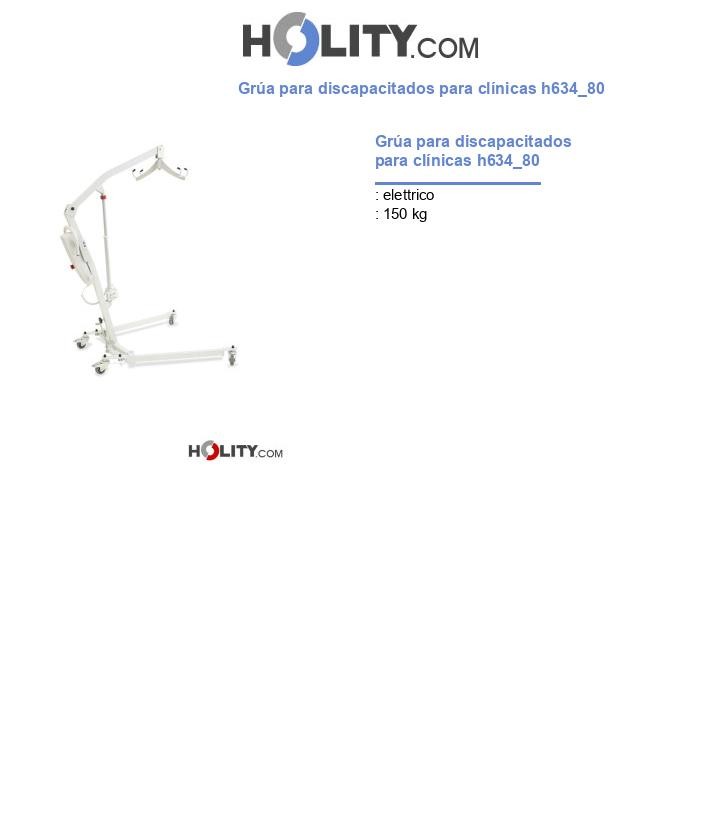Grúa para discapacitados para clínicas h634_80