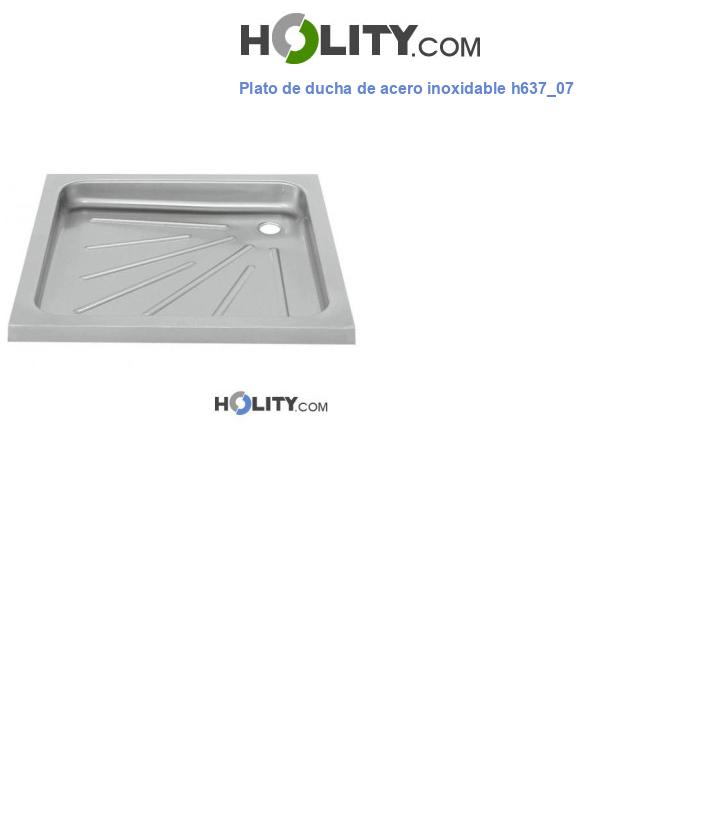 Plato de ducha de acero inoxidable h637_07