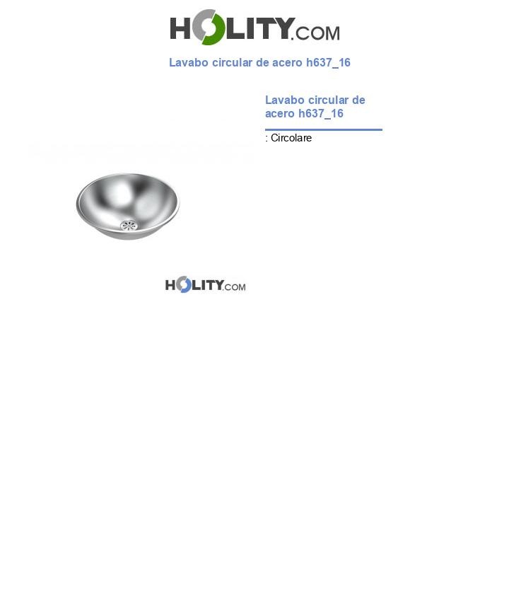 Lavabo circular de acero h637_16
