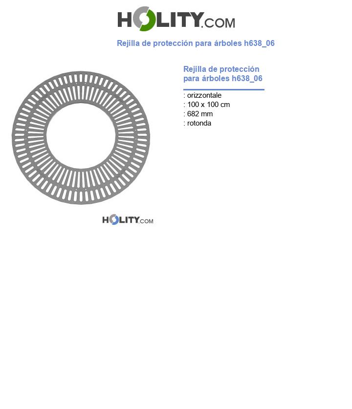 Rejilla de protección para árboles h638_06