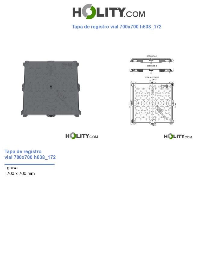 Tapa de registro vial 700x700 h638_172