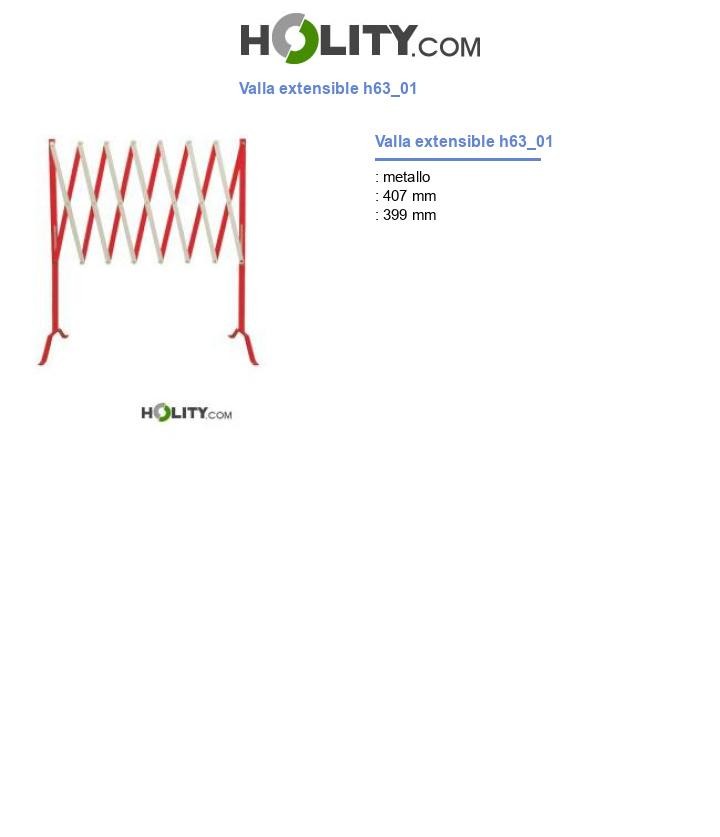 Valla extensible h63_01